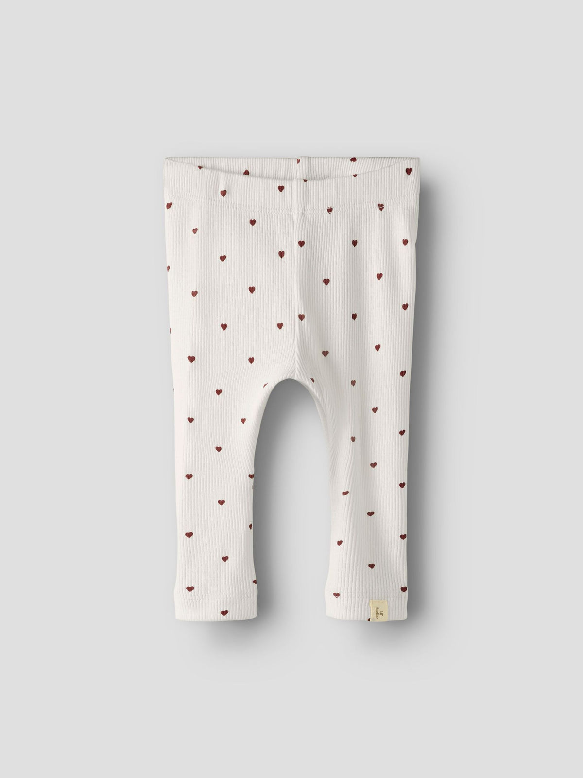 Lil’ Atelier Gago slim leggings – Coconut Milk · HEART
