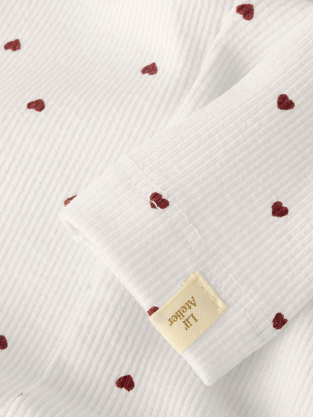 Lil’ Atelier Gago slim leggings – Coconut Milk · HEART