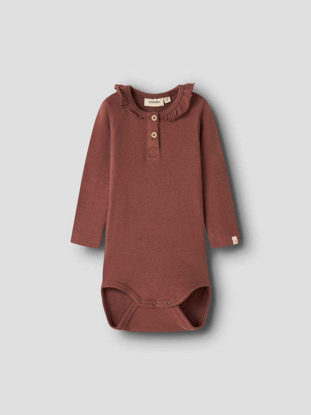 Lil’ Atelier Thoro Hou langermet body – Mahogany