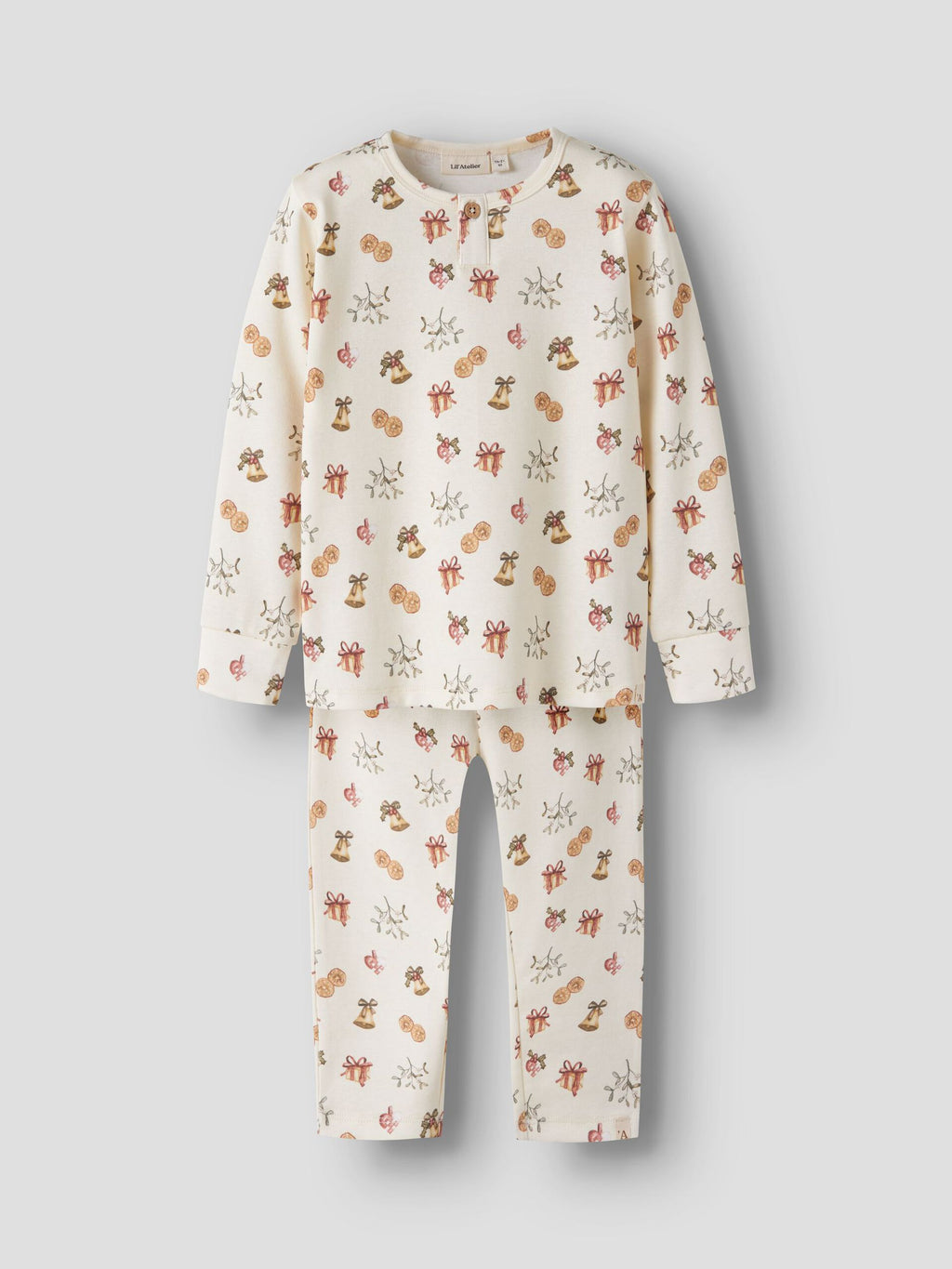 Lil’ Atelier Layo Git langermet pysjamassett – Turtledove · OLD CHRISTMAS