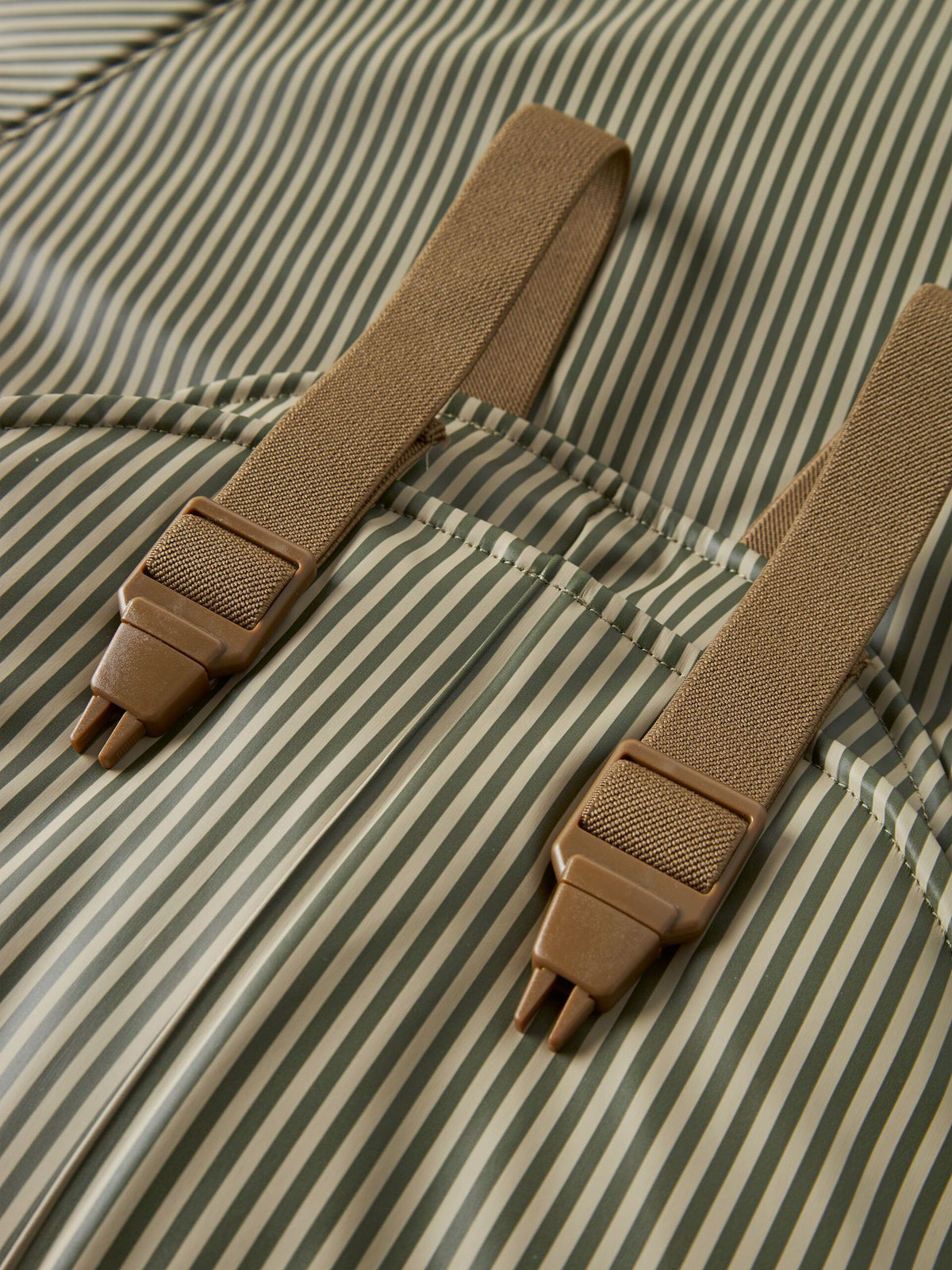 Lil’ Atelier Ladry10 vattert regnsett med striper – Twill · STRIPES