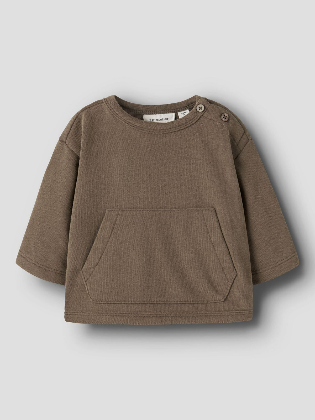 Lil’ Atelier Ilondon Rea sweatshirt – Teak