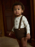 Lil’ Atelier Nobir strikkede bloomers – Teak