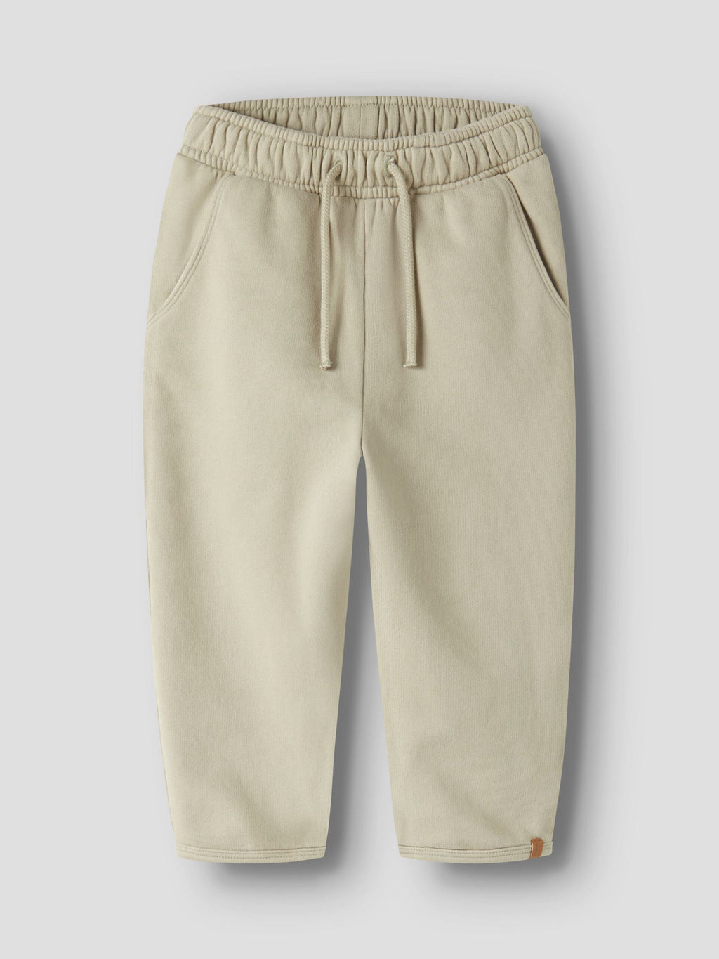 Lil’ Atelier Ilondon Rem loose sweatbukse – Moss Gray
