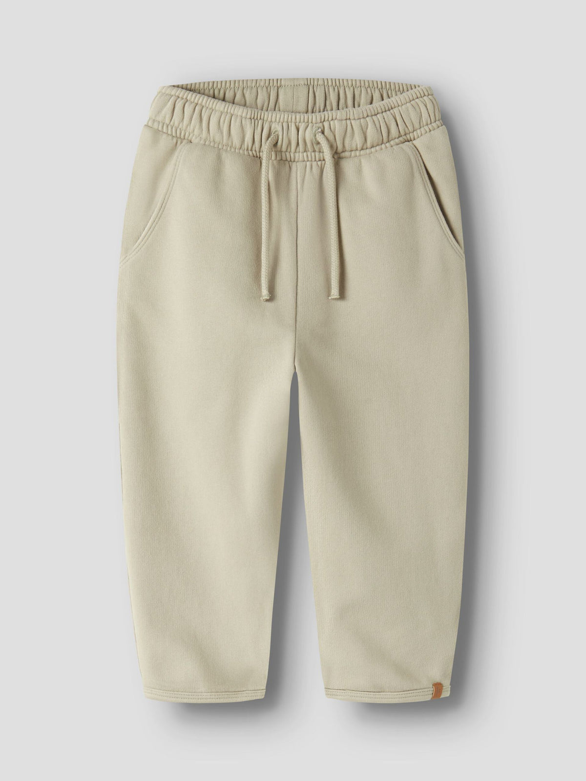 Lil’ Atelier Ilondon Rem loose sweatbukse – Moss Gray