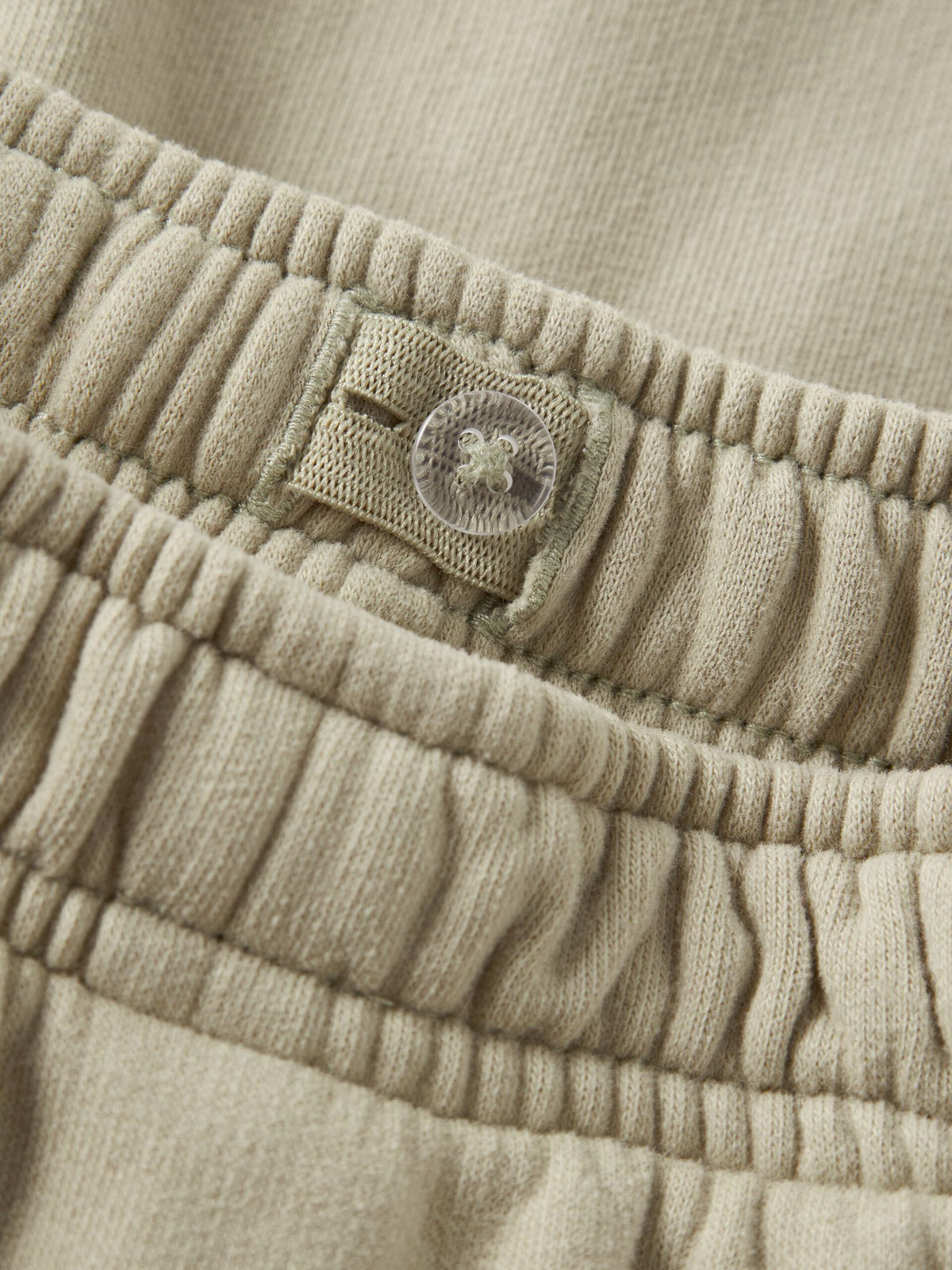 Lil’ Atelier Ilondon Rem loose sweatbukse – Moss Gray