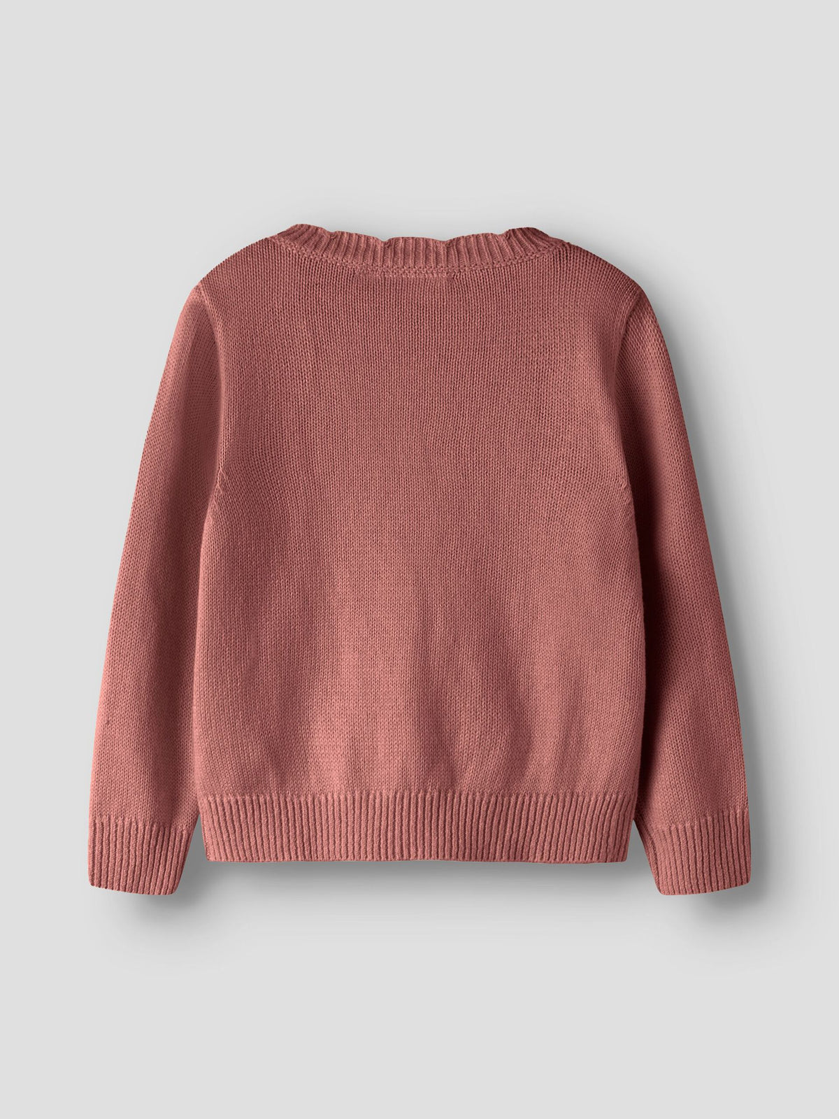 Lil’ Atelier Oplea strikket cardigan – WITHERED ROSE