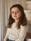Lil’ Atelier Flago Mai langermet topp – Turtledove · ROSE FLOWER