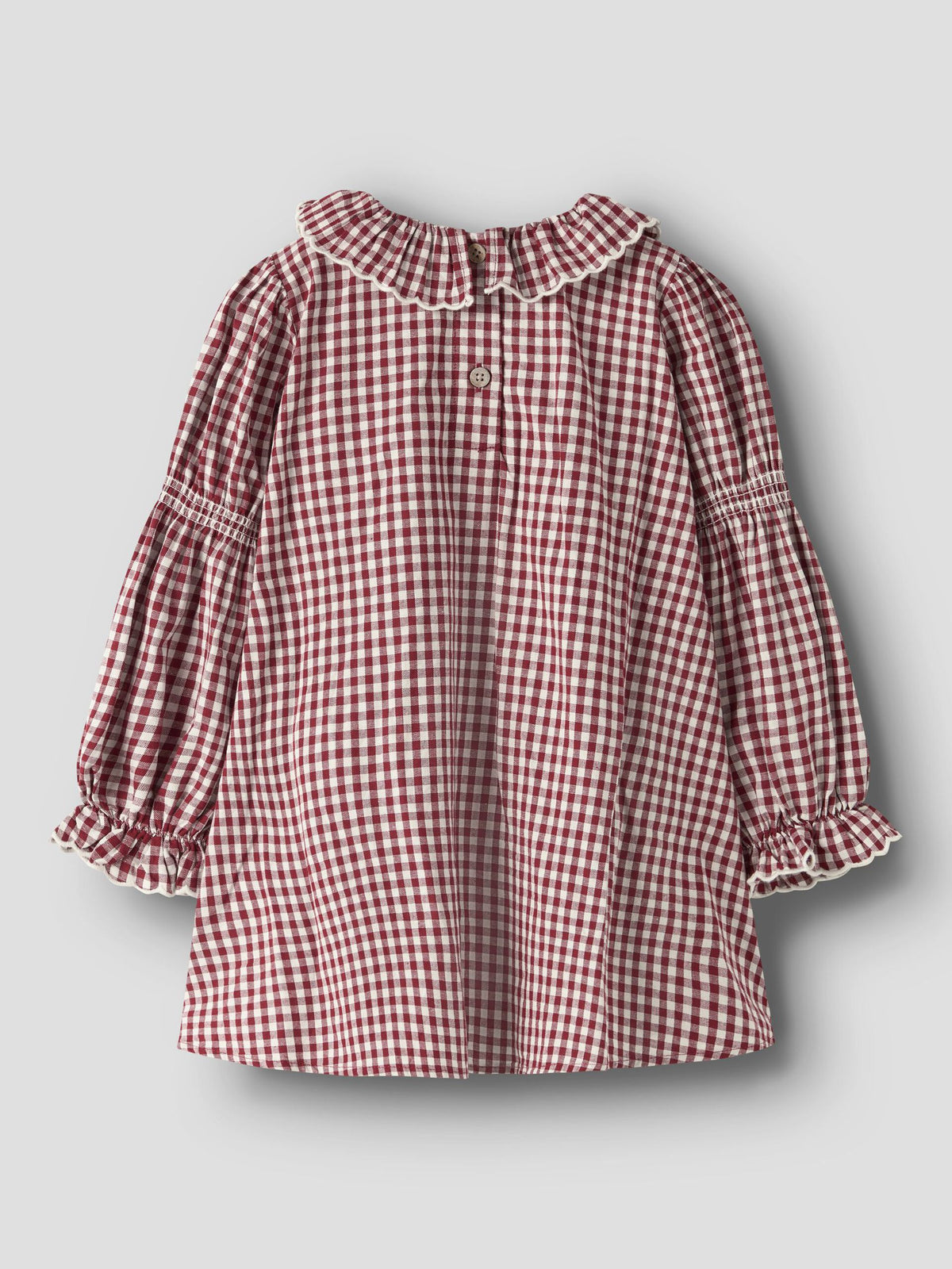 Lil’ Atelier Roanne langermet kjole – Biking Red