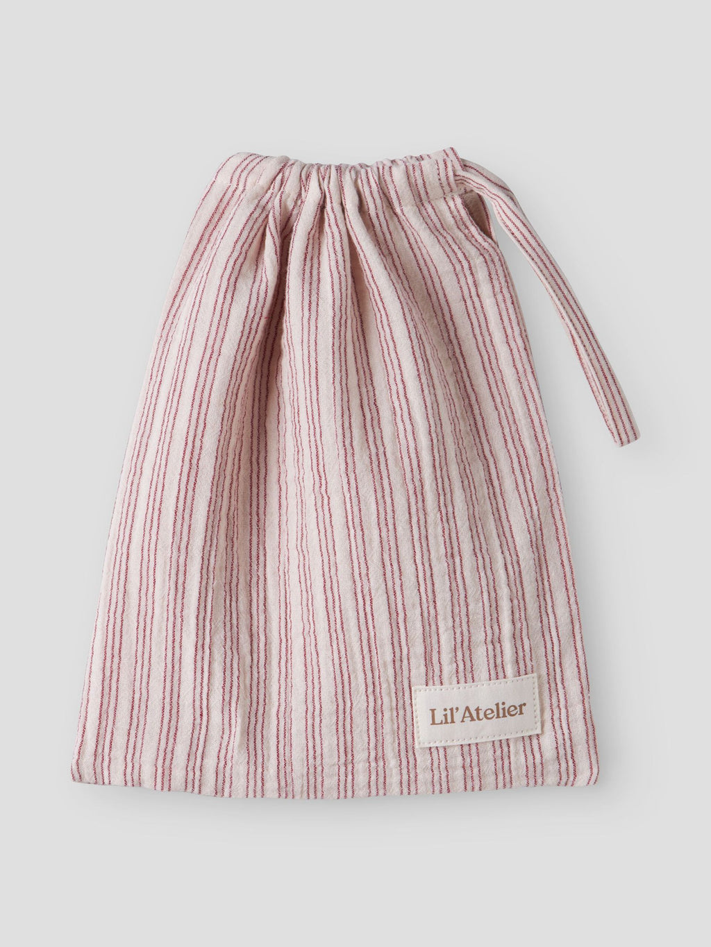 Lil’ Atelier Sage Nun pysjamassett – Turtledove · Biking Red