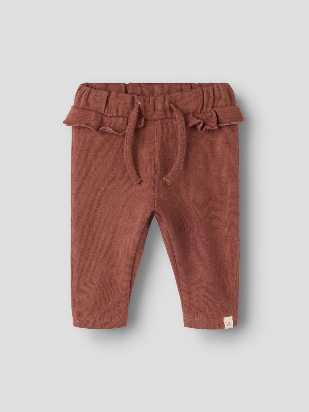 Lil’ Atelier Thoro loose bukse – Mahogany