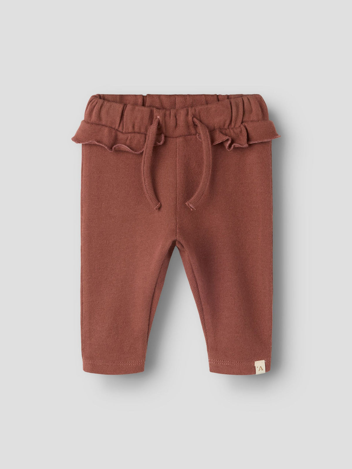 Lil’ Atelier Thoro loose bukse – Mahogany