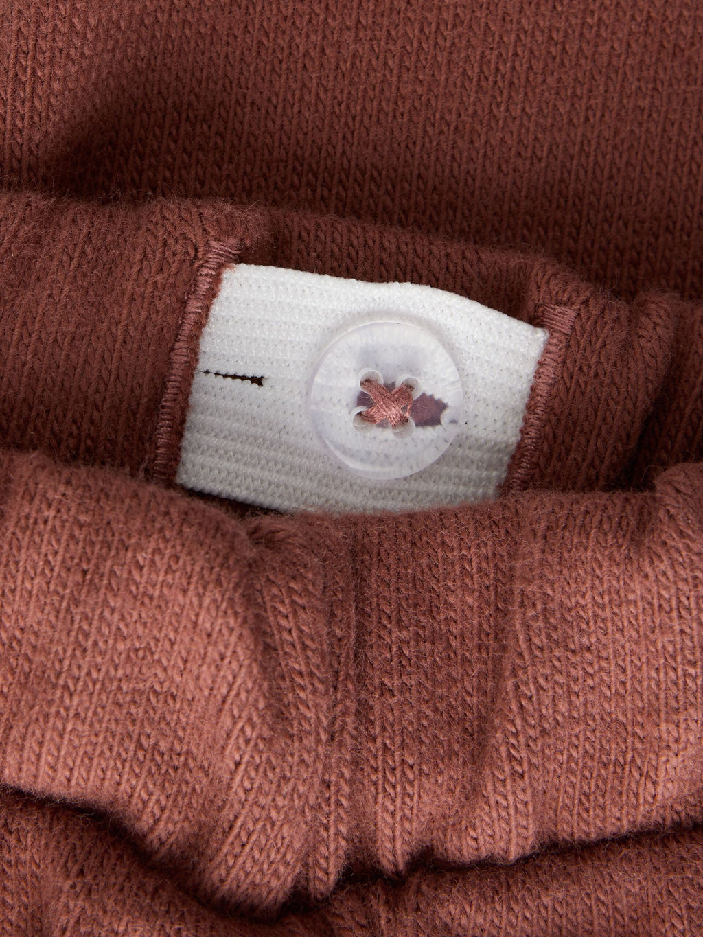 Lil’ Atelier Thoro loose bukse – Mahogany