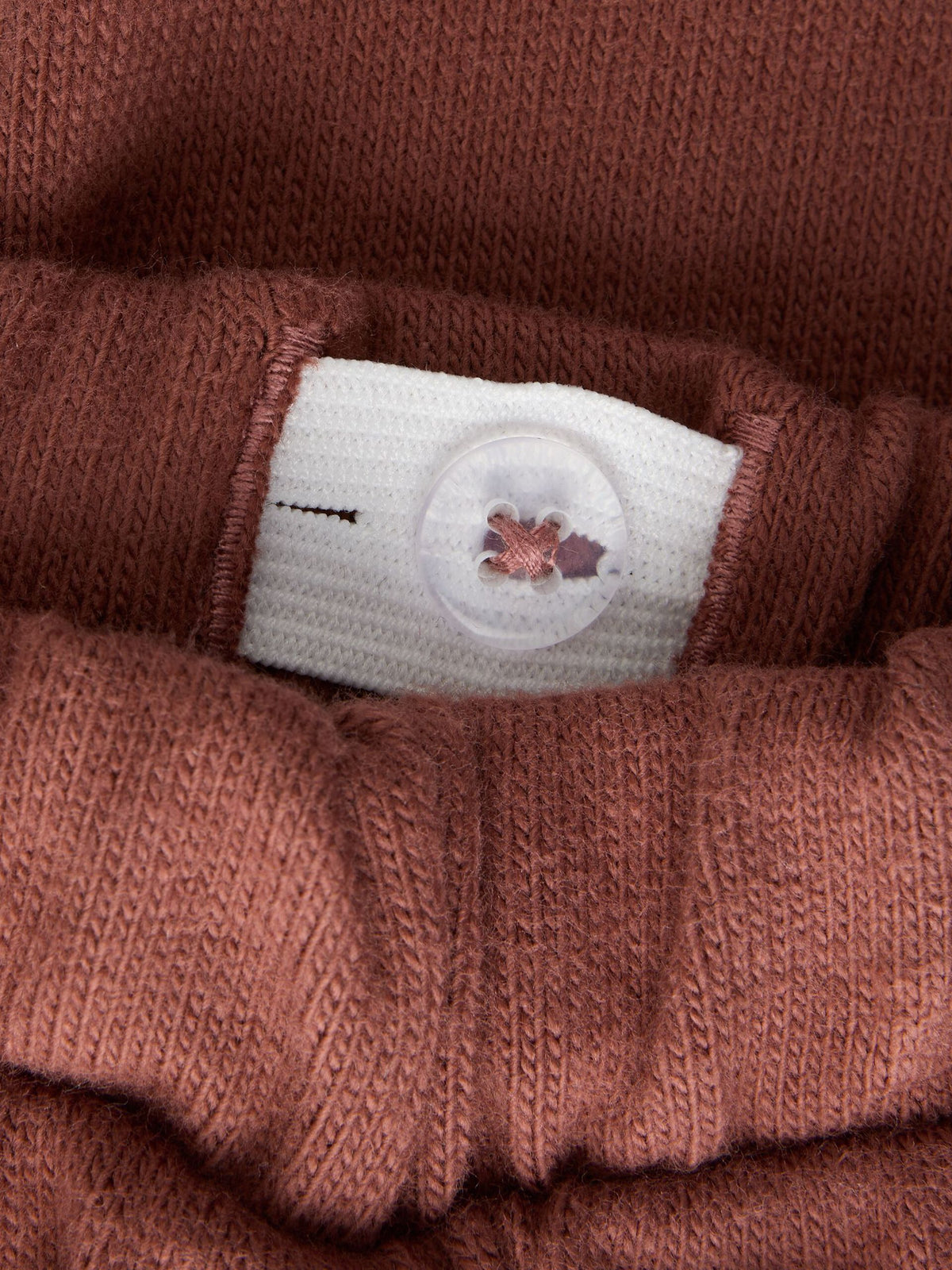 Lil’ Atelier Thoro loose bukse – Mahogany
