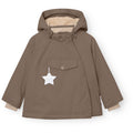 Mini A Ture MATWANG fleecefôret vinterjakke – Grey Brown