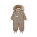 Mini A Ture MATWISTI fleecefôret vinterdress – Grey Brown