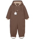 Mini A Ture MATWISTI fleecefôret vinterdress – Chestnut Brown