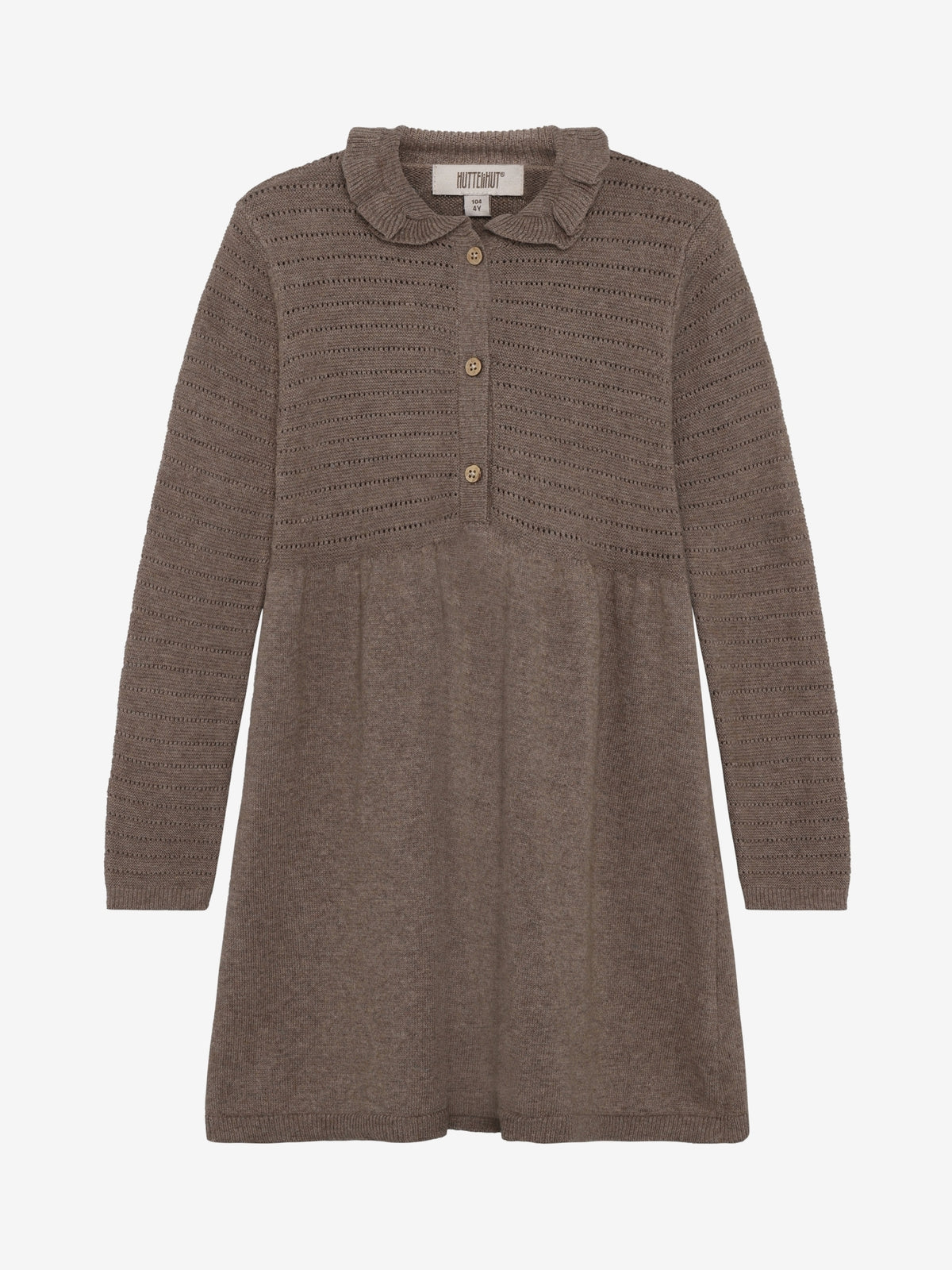 HUTTEliHUT - Dress LS Knit w. Wool
