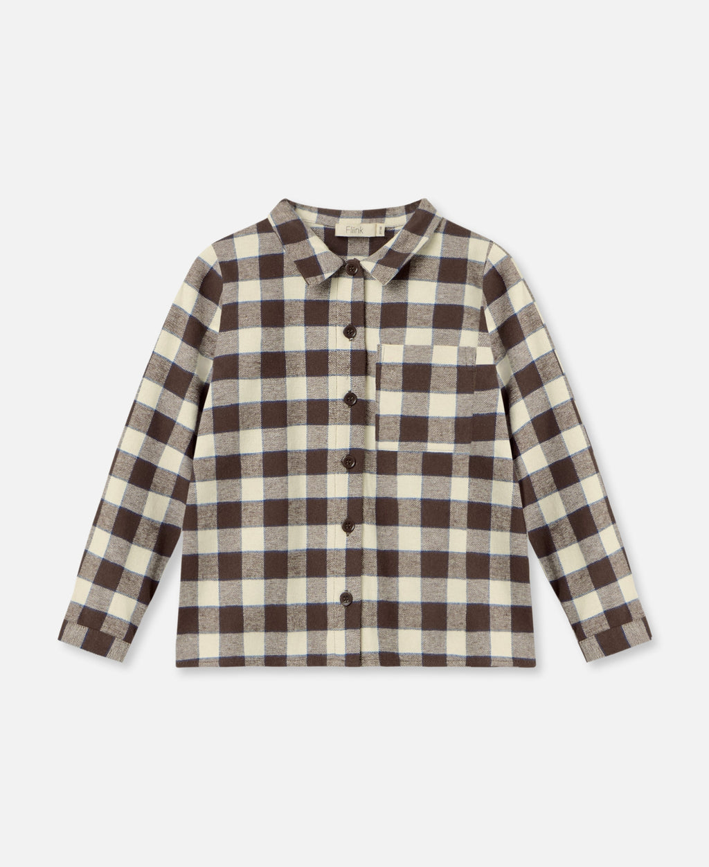 Fliink Cody LS Shirt – Insignia Check – bilde 1