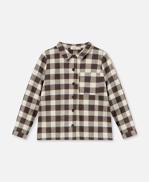 Fliink Cody LS Shirt – Insignia Check – bilde 1