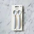 Jack o Juno Feeding Spoons (2-pack) – Glacier Grey