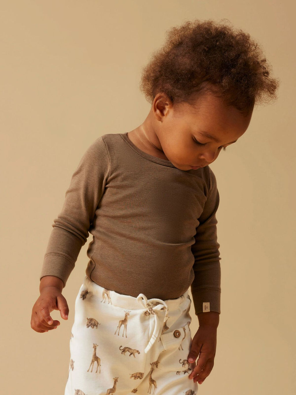 Lil’ Atelier Gayo langermet body – Shitake, ekstra originalbilde