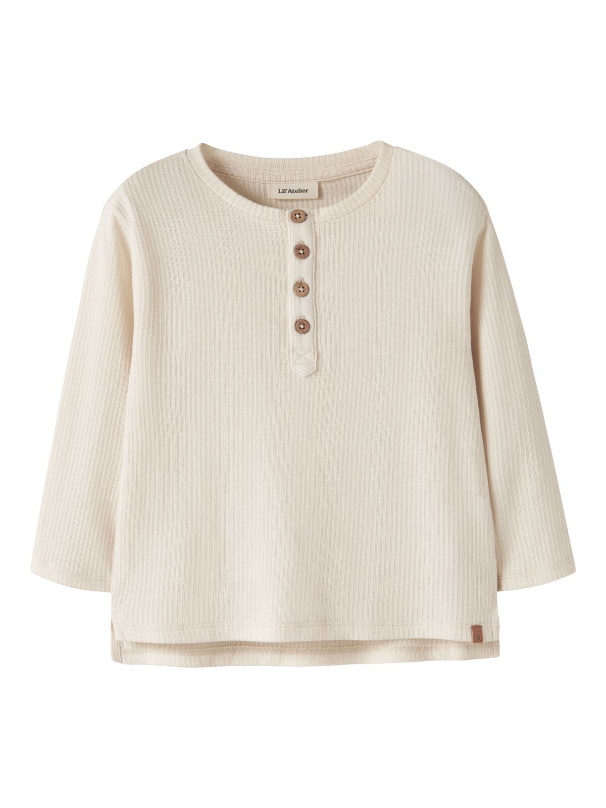 Lil’ Atelier Nort langermet topp Turtledove, originalt produktfoto
