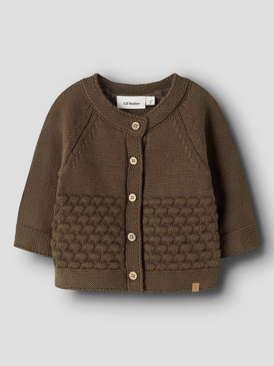 Lil’ Atelier Nobir cardigan Teak