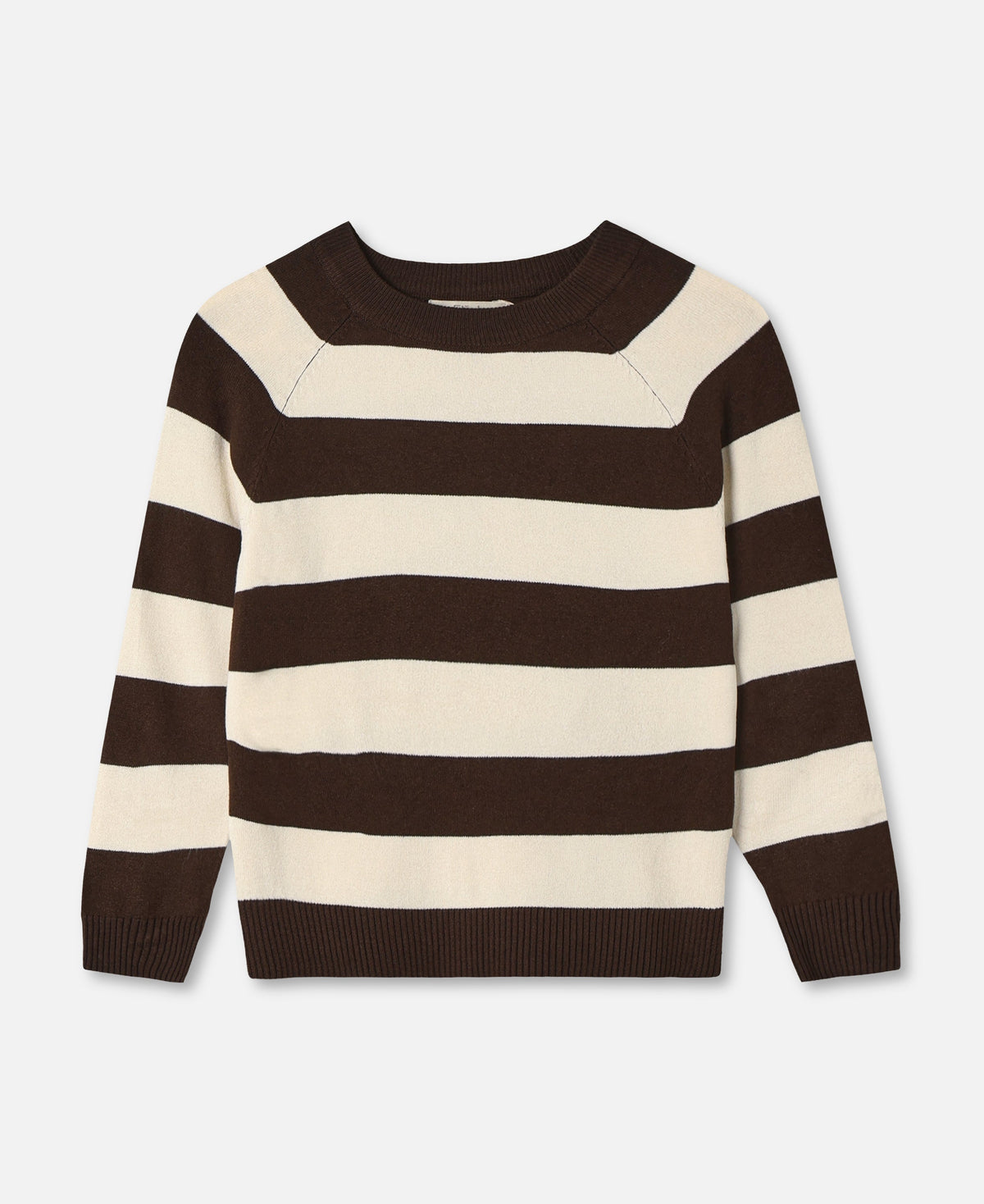 Fliink Favo LS Pullover – Coffee Bean / Sandshell