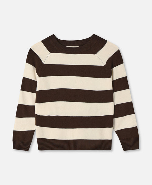 Fliink Favo LS Pullover – Coffee Bean / Sandshell