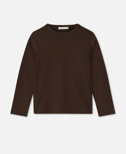 Fliink Kenna LS Blouse – Coffee Bean
