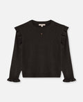 Fliink Fame O-Neck Blouse – Coffee Bean