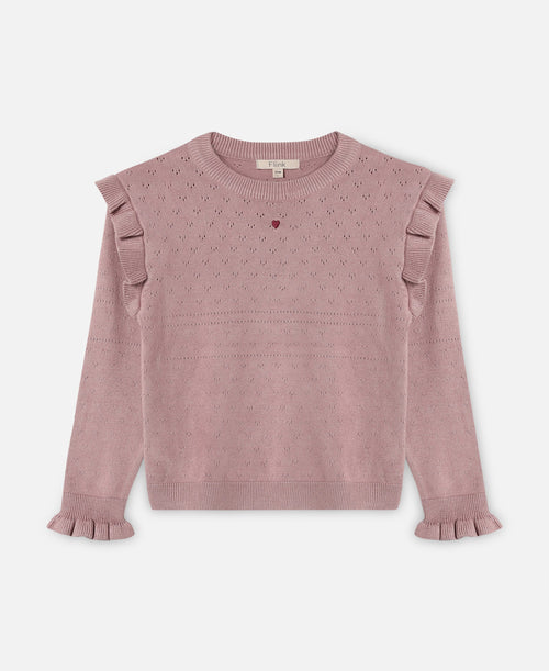 Fliink Fame O-Neck Blouse – Woodrose