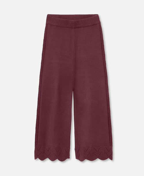 Fliink Alilly Wide Pant – Burgendy